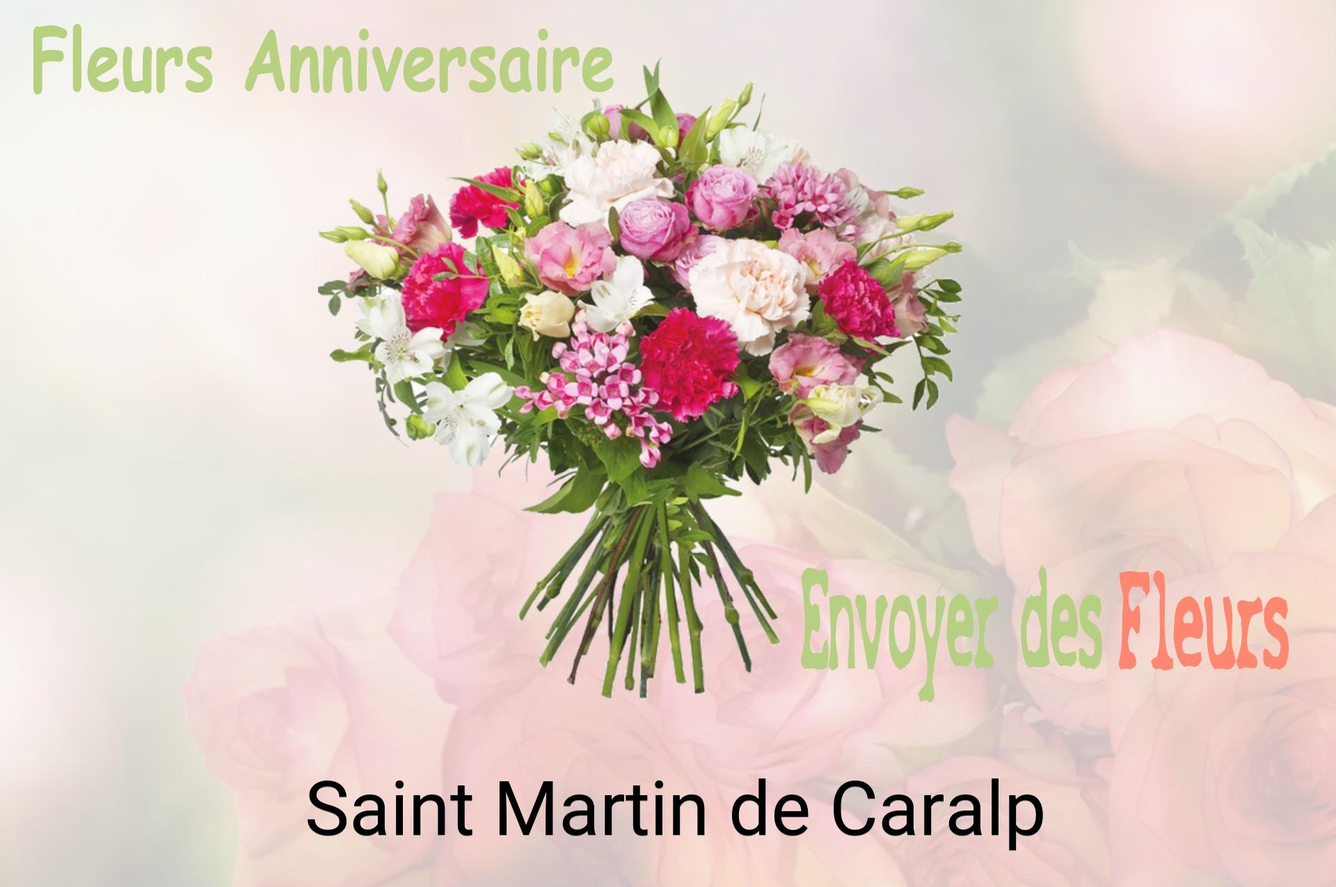 Bouquet de fleurs d’anniversaire livré à Saint-Martin-de-Caralp